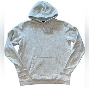 NIKE Sweatshirt Hoodie Grey Medium Unisex Activewear Women's